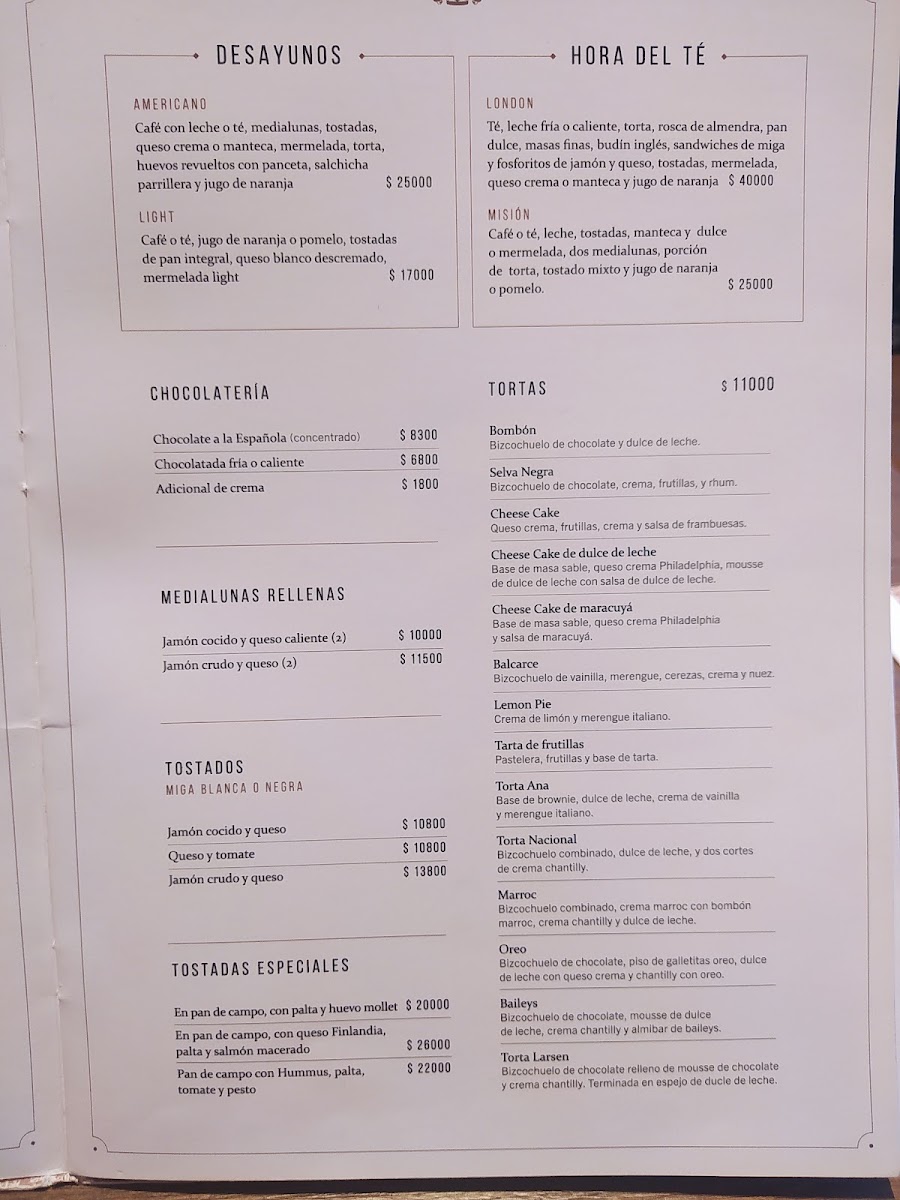 Menu London City-3